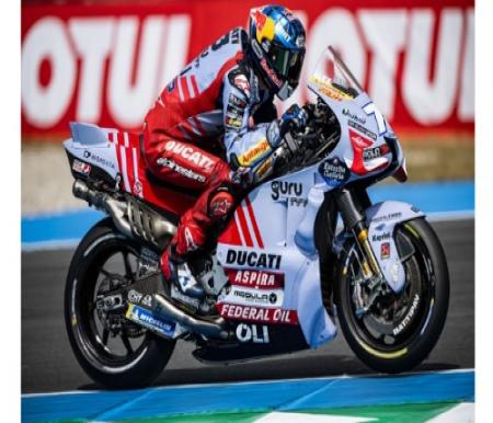 Rider Gresini Ducati, Alex Marquez.(foto: int)