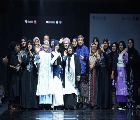 APR berkolaborasi dengan API, desainer dan pengrajin dari Riau untuk berpartisipasi dalam perhelatan Jakarta Muslim Fashion Week (foto/ist)