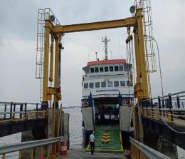 Pelabuhan Ro-Ro Kota Dumai di Kecamatan Dumai Barat.(foto: bambang/halloriau.com)