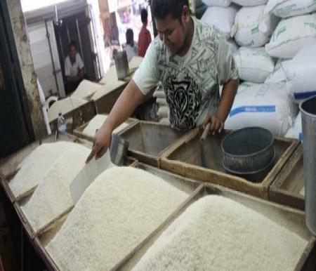 Pedagang beras.(ilustrasi/int)