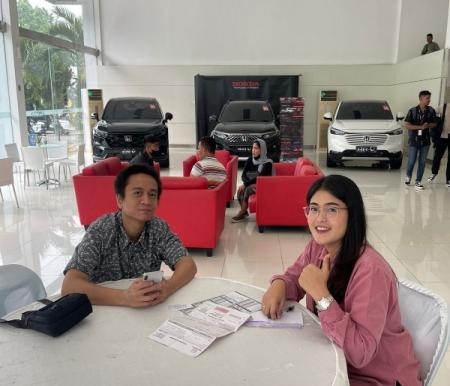 Ada promo beli mobil sekarang bayarnya tahun depan di Honda Arista Sudirman, Pekanbaru (foto/bayu(