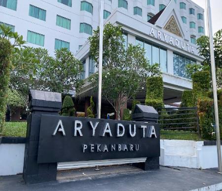 Hotel Aryaduta Pekanbaru.(foto: sri/halloriau.com)