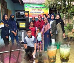 PKM UPP Rohul, lakukan pengabdian ke masyarakat di Desa Rambah Hilir, Kecamatan Rambah Hilir, bantuan berupa inovasi mesin pemasak cendol otomatis.