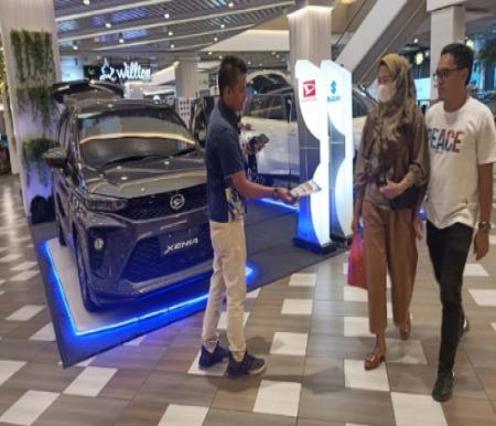 Astra Daihatsu Pekanbaru Panam gelar pameran di Mal Living World Pekanbaru.(foto: bayu/halloriau.com)
