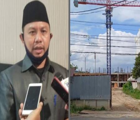 Komisi IV DPRD Kota Pekanbaru, Nurul soroti proyek di Harapan Raya, Pekanbaru yang dikeluhkan masyarakat (foto/int) 