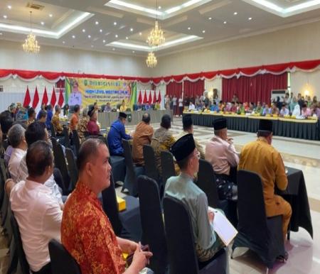 Pemerintah Provinsi Riau menggelar HLM Tim Pengendali Inflasi Daerah (TPID) se Provinsi Riau di Gedung Daerah (foto/yuni)