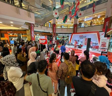Honda At Family Day berlangsung meriah di Atrium Siak Mall SKA Pekanbaru (foto/ist)