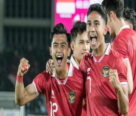 Timnas Indonesia lolos ke partai final Piala Asia U-23 usai menundukkan Turkmenistan (foto/Antara)