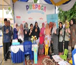 Acara lomba Nandung dan publik speaking ini berlokasi di Wisata Danau Raja, Rengat (foto/andri)