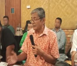 Ketua Dewan Kehormatan Guru Indonesia PGRI Riau, Fachri Yasin (foto/rinai)
