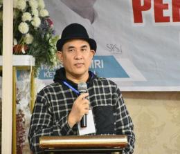 Ketua PWI Riau, H Zulmansyah Sekedang.