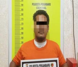 Seorang pelaku pemerasan di Pekanbaru ternyata PNS di Dinkes Riau (foto/int)