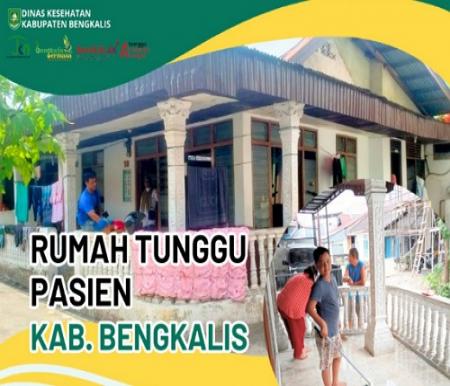 Rumah Tunggu Pemkab Bengkalis di Pekanbaru.(foto: zulkarnaen/halloriau.com)