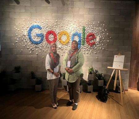 Pihak Dinas Pendidikan saat menghadiri Moment Google Education Summit tahun 2024, menuju Kabupaten Kepulauan Meranti kandidat sekolah rujukan Google.