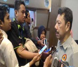Kepala BPBD Riau Edward Sanger