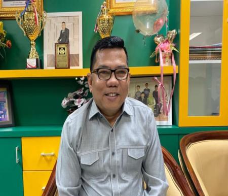 Ketua Perhimpunan Guru Swasta Provinsi Riau, Husaimi Hamidi (foto/rinai)