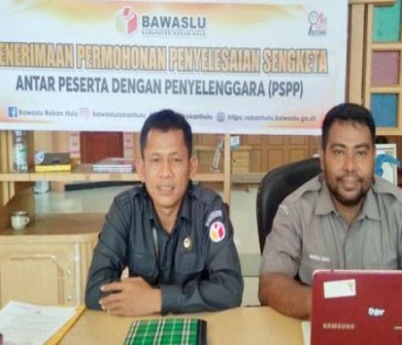 Koordinator Divisi Hukum dan Penyelesaian Sengketa Bawaslu Rohul, Safrizal Hasbi (foto/ist)