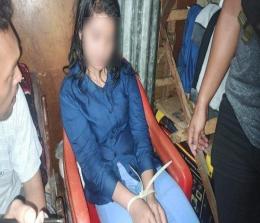 Wanita potong alat vital pria yang merupakan selingkuhannya di Sibolga karena sakit hati (foto/int)