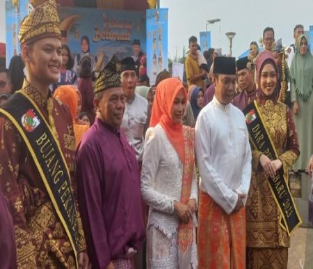 Pj Walikota Pekanbaru, Muflihun saat hadiri kegiatan Petang Belimau di Rumah Singgah Tuan Kadi.(foto: dini/halloriau.com)