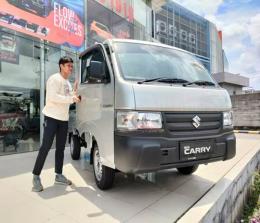 Pikap New Carry yang menjadi pendongkrak penjualan Suzuki di Riau.