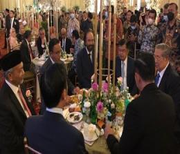 Anies Baswedan semeja dengan JK, SBY, Surya Paloh hingga AHY (foto/detik)