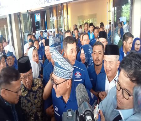Zulkifli Hasan saat kunjungi Pekanbaru (foto:Rinai/halloriau)