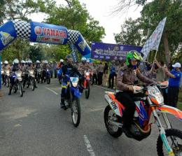 Komunitas Trail ITA (Ikatan Trail Adventure Riau) dan DB-TRAC (Danau Buatan Trail Adventure Club) ikut serta di iven yang diselenggarakan Polda Riau.