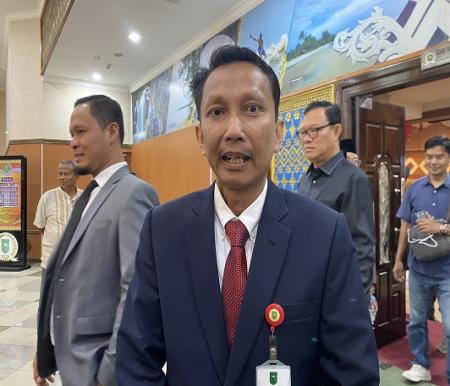 Kepala Badan Pengelola Keuangan dan Aset Daerah (BPKAD) Riau, Indra (foto/yuni)