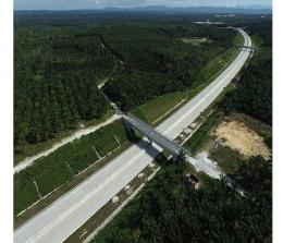 Ilustrasi progres konstruksi jalan tol Bangkinang-Koto Kampar yang sepanjang 24,7 Km telah mencapai 75,13 persen (foto/int)