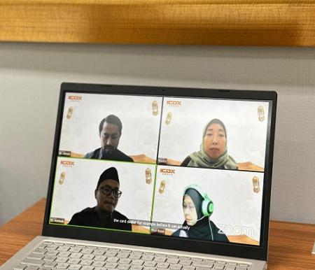 ICDX menggelar webinar mengembangkan komoditi syariah dengan orang profesional dari Dubai, Malaysia dan Brunei (foto/ist)