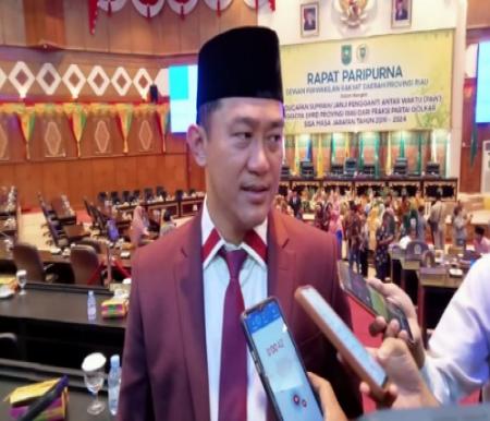 Wakil Ketua DPRD Riau, Hardianto.(foto: rinai/halloriau.com)