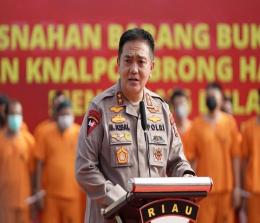 Kepala Kepolisian (Kapolda) Riau Irjen Mohammad Iqbal