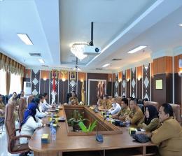 Sekretaris Daerah Kota Pekanbaru Indra Pomi Nasution, S.T., M.Si Menghadiri Sekaligus Memimpin Exit Meeting Pemeriksaan BPK RI