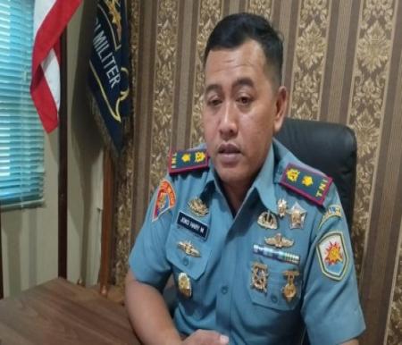 Komandan Polisi Militer Lantamal IV, Mayor Laut (PM) Joko Hary Mulyono (foto/int)