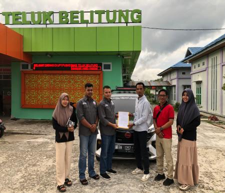 Ketua OPP Teluk Belitung rela meminjamkan mobil pribadinya untuk angkut warga sakit