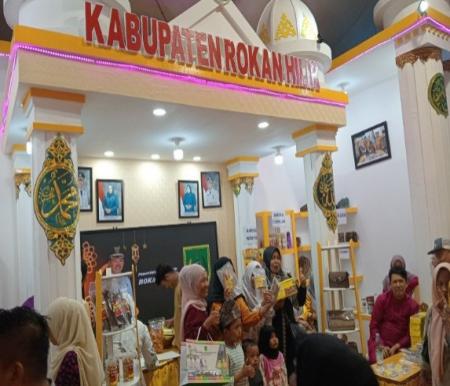 Rohil Juara 1 Stand Bazar MTQ ke-42 Provinsi Riau di Dumai (foto/Afrizal)