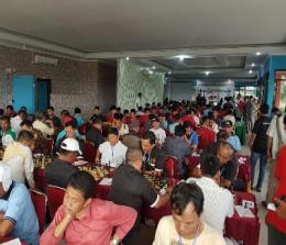 Kejuaraan catur tingkat Provinsi Riau di Kampar.