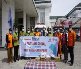 RS Awal Bros Group dalam program SENYUM (Sentuhan Nyata Untuk Masyarakat) bekerjasama dengan Ikatan Doktendonesia (IDI) Wilayah Riau, dan Rumah Zakat mengunjungi lokasi gempa sekaligus memberikan bantuan kepada korban gempa Pasaman Barat.
