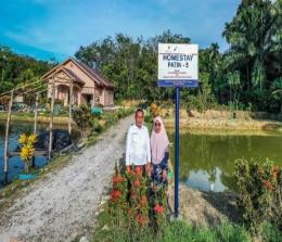 Desa Wisata Kampung Patin yang terletak di Desa Koto Masjid, Kabupaten Kampar merupakan salah satu desa wisata binaan PHR Bersama STP Riau yang sudah maju dan berkembang.(foto: istimewa)