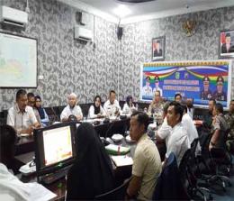 Rapat pelaksanaan supervisi dan asistensi Saber Pungli di Kabupaten Kepulauan Meranti