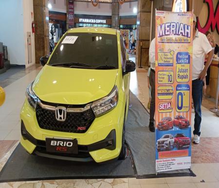 Pameran unit Honda SH di Mall Ska Pekanbaru, Sabtu (17/2/2024) (foto:rinai/halloriau) 