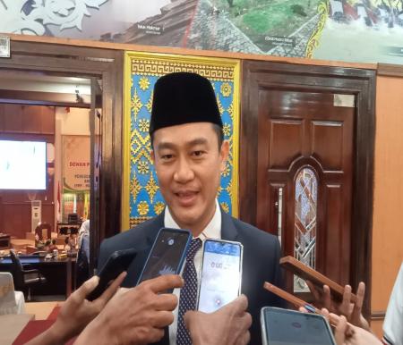Politisi Gerindra sekaligus Wakil Ketua DPRD Riau, Hardianto (foto:rinai/halloriau) 
