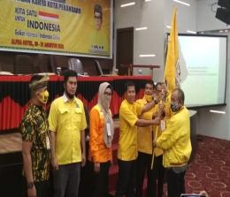  Sahril akhirnya terpilih kembali sebagai Ketua DPD II Partai Golkar Pekanbaru