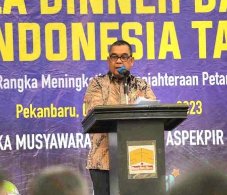 Pelaksana Tugas (Plt) Gubernur Riau Brigjen TNI (Purn) Edy Natar Nasution