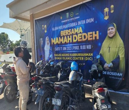 Mamah Dedeh akan hadir di Kota Dumai dalam agenda Kajian Muslimah di Masjid Habiburrahman DIC Jalan HR Subrantas Kota Dumai pada Sabtu (17/6/2023) pukul 10.00 WIB.(foto: bambang/halloriau.com)