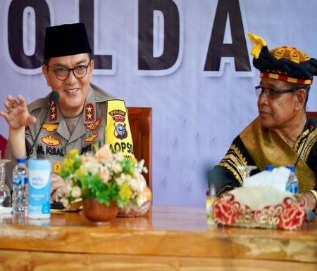 Kapolda Riau saat acara Jumat Curhat di Kampar (Dok Humas Polda Riau)