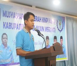 sekretaris DPD KNPI Kepulauan Meranti, Wan Firmansyah. 