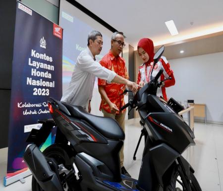 Kontes Layanan Honda Nasional 2023 yang digelar di AHM Safety Riding & Training Center Deltamas, Jawa Barat (foto/ist)