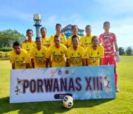 Tim Sepakbola PWI Riau mengalahkan Sumsel (foto/ist)
