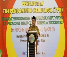 Asisten I Setdaprov Riau Masrul Kasmy
